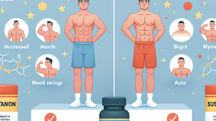 Une cure de sustanon : avantages et inconvénients pour la prise de masse