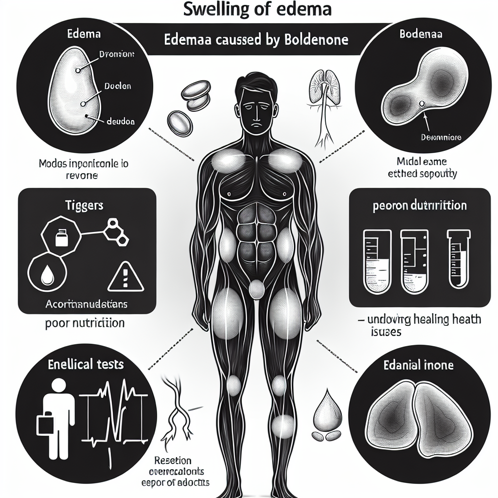 Boldenone : œdèmes (gonflements), causes possibles et évaluation