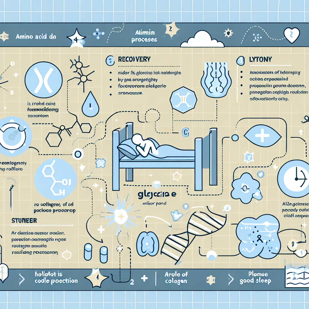 Glycine : récupération, collagène et sommeil