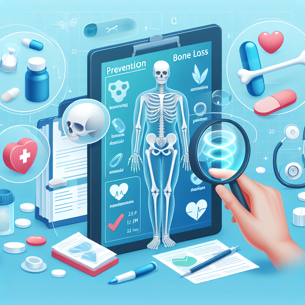 Prévention de la perte de masse osseuse : que comprend le plan médical ?