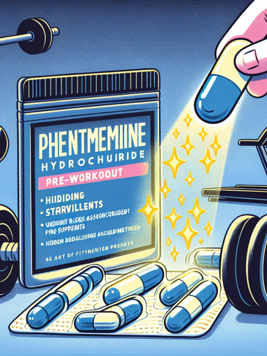 Chlorhydrate de Phentermine : pré-workouts, risque de stimulants cachés