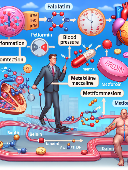 Metformine et pression artérielle : lien indirect via le métabolisme