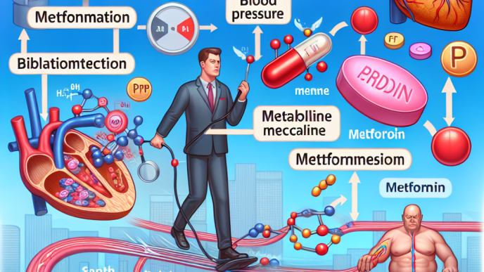 Metformine et pression artérielle : lien indirect via le métabolisme